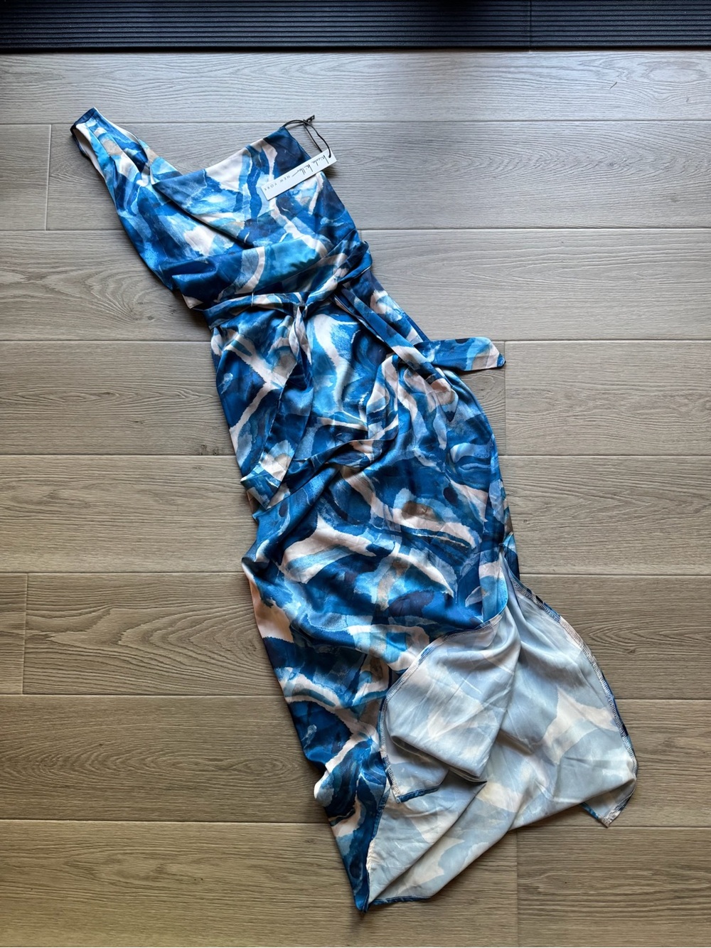 Nicole Miller Blue Dress